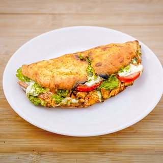 Chicken Pesto Caprese Sandwich