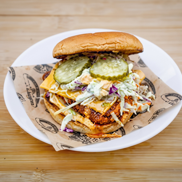 Honey Garlic Chicken Sandwich.
