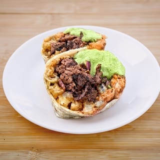 Lomo Arrachera Saltado Burrito
