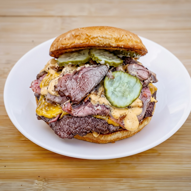 La Cubana Burger.